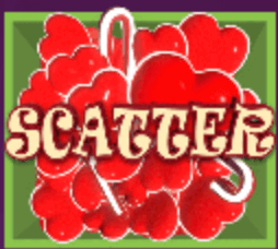 Símbolo scatter tragaperras de san valentin a Sugar Rush