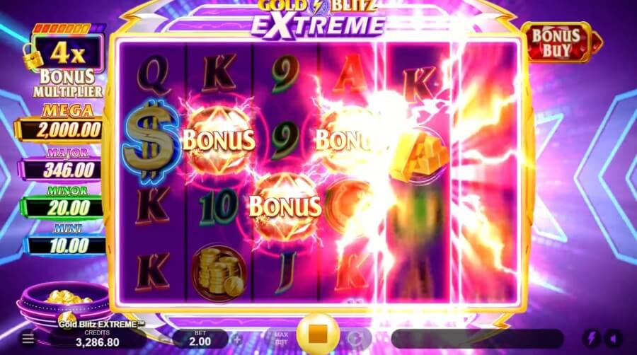 Gold Blitz Extreme bonos de casino