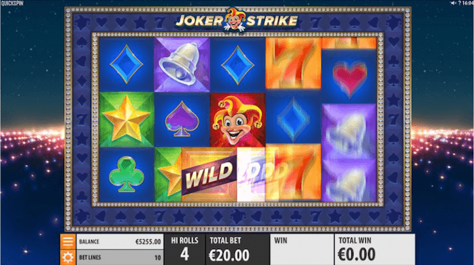 joker strike caracteristicas tragamonedas joker strike quickspin caracteristicas