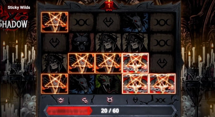 reseƱa de slot Blood and Shadow