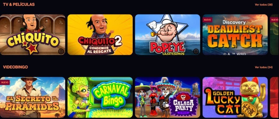 bingo online RETABet España